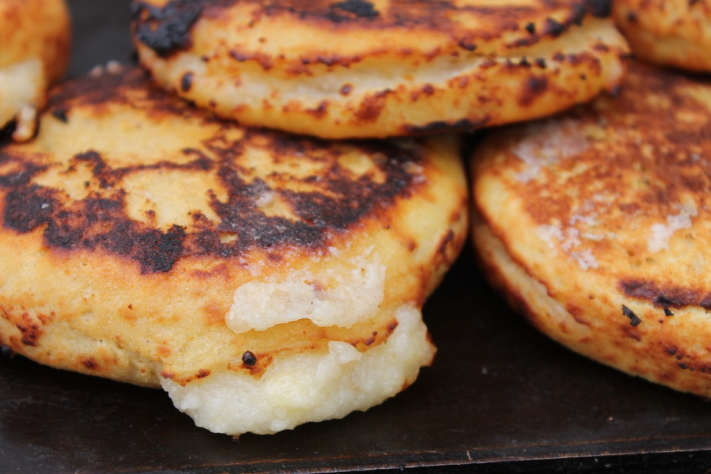 food tourism - colombian arepas