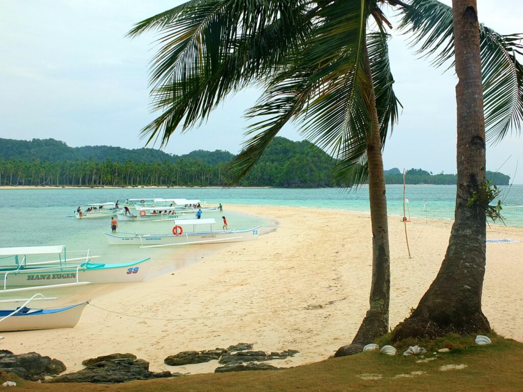 Kawhagan Sandbar in Siargao, best islands in the Philippines for honeymoon